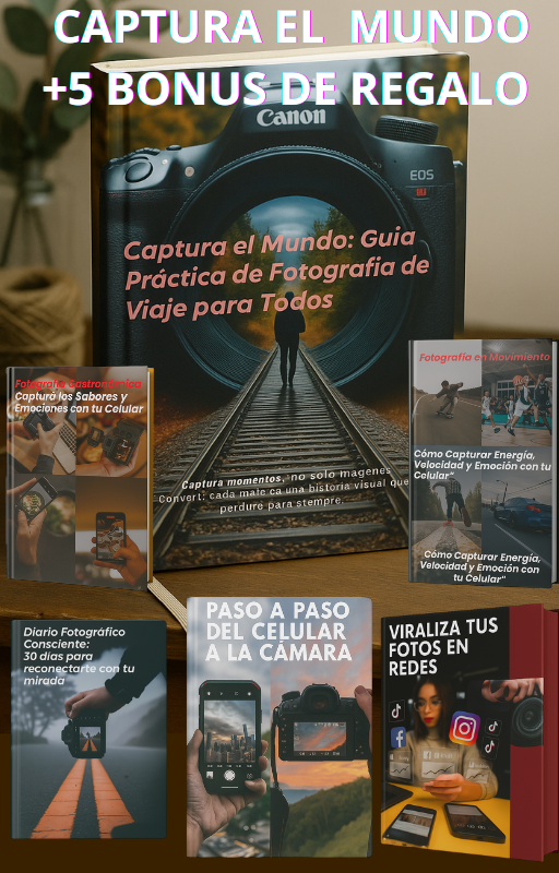 Captura El Mundo: Guía Practica de Fotografía de Viaje para Todos